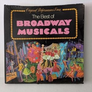 Best of Broadway Musicals vinyl box collection. 6 record set.
